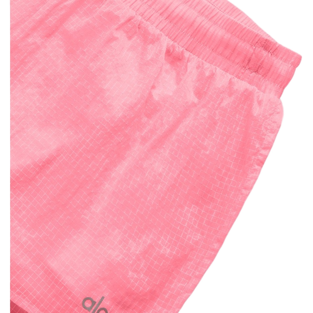 🛑 LAST DAY ON POSHMARK🛑 NWT AUTHENTIC ALO YOGA Bubblegum Pink GAME TIME SHORTS - Picture 6 of 9